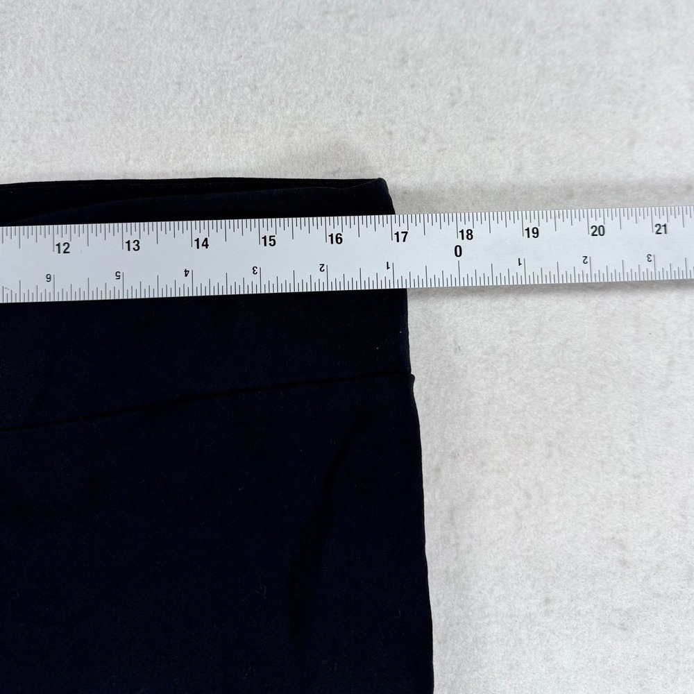 True Envy Stretch Black Pull On Cropped Pants PXL Rayon Blend Womens - Picture 6 of 7